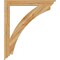Ekena Millwork Thorton Traditional Rough Sawn Bracket, Western Red Cedar, 4"W x 38"D x 44"H BKT04X38X44THR01RWR - alternate 3
